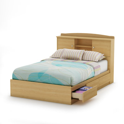 South Shore Clever Room Bookcase Headboard