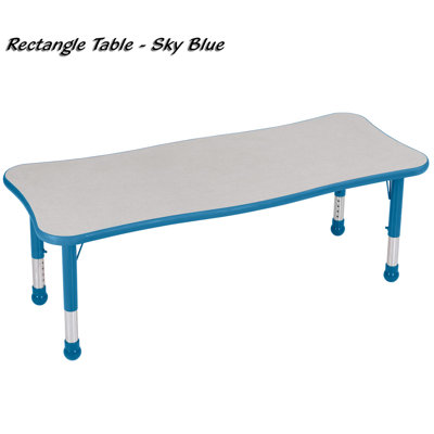 Brite Kids Quick Ship: Classroom Rectangular Table