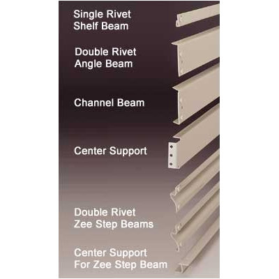 Penco RivetRite Parts - Standard Single Rivet Shelf Beams