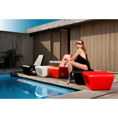 Quinze & Milan Jellyfish Rocking Side Chair and Ottoman