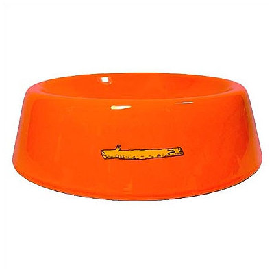 Stick Logo Slope Side Pet Bowl