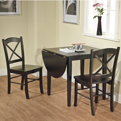 TMS Tiffany 3 Piece Dining Set Country style drop leaf dining set 