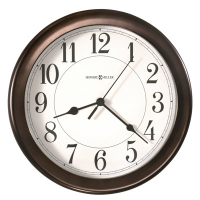Howard Miller&reg; Virgo Quartz Wall Clock
