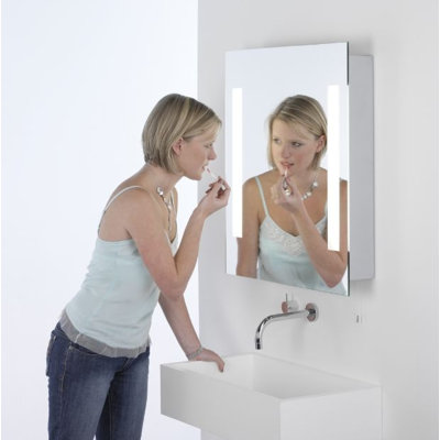 Astro Lighting Livorno Illuminated Cabinet - With Shaver Socket