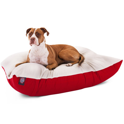 Majestic Pet Products Rectangular Pillow Dog Bed