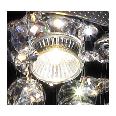 ET2 Cascada 6 Light Semi Flush Mount