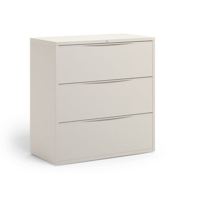 Mayline Group Three-Drawer Steel Lateral File