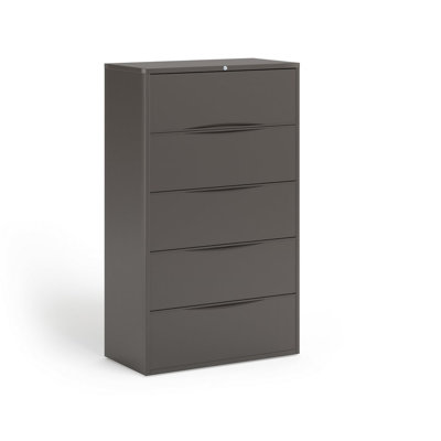 Mayline Group Five-Drawer Steel Lateral File