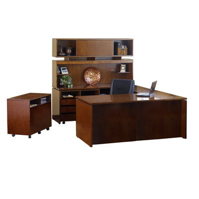Mayline Group Stella Typical U-Shape Desk Office Suite 9