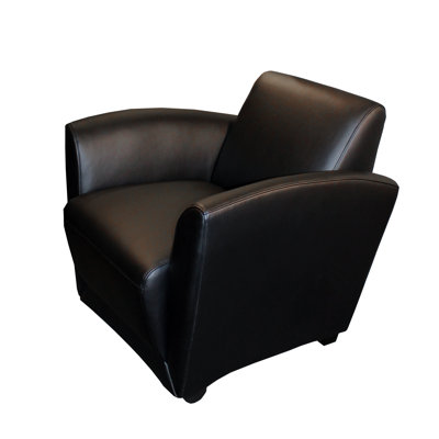Mayline Group Santa Cruz Leather Mobile Lounge Chair