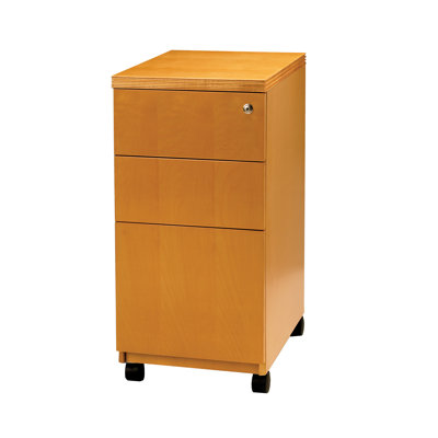 Mayline Group Luminary File Pedestal with Casters