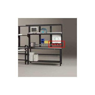 Mayline Group Techworks Accessories: Part Bin Strip
