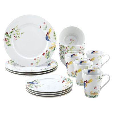 dinnerware sets without mugs
 on Paula Deen Tatnall Street Dinnerware Set | Wayfair