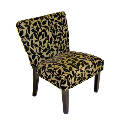 Oversize Velvet Slipper Chair