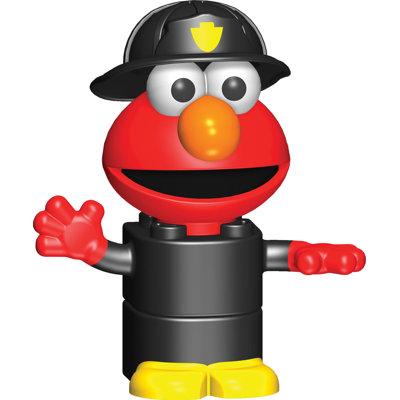 K'NEX Sesame Street Neighborhood Fire Truck Building Set