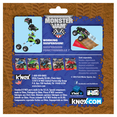 K'NEX Monster Jam 30th Anniversary Grave Digger Building Set