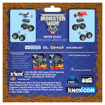 K'NEX Afterburner / Grinder Micro Building Set