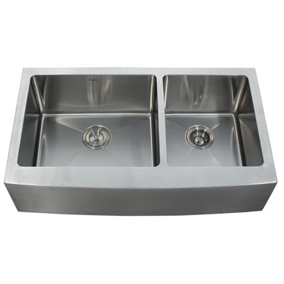 Kraus Farmhouse 36" Kitchen Sink with Faucet and Soap Dispenser