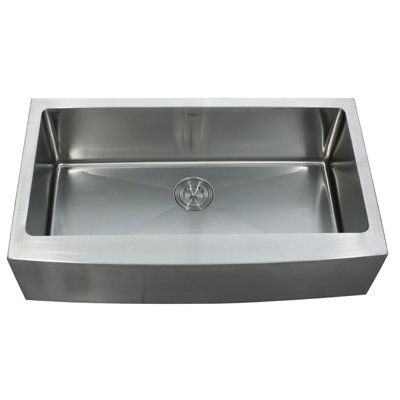 Kraus Farmhouse 36" Single Bowl Kitchen Sink with Faucet and Soap Dispenser