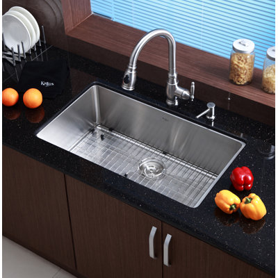 Kraus Stainless Steel 29.75" Bottom Grid for Kitchen Sink