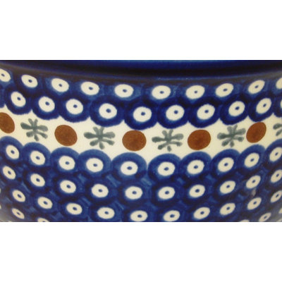 Euroquest Imports Polish Pottery 10.5"  Kitchen Bowl -