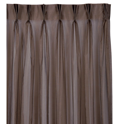 Eastern Accents Ambiance Trevira Sheer Three-Finger Curtain Panel
