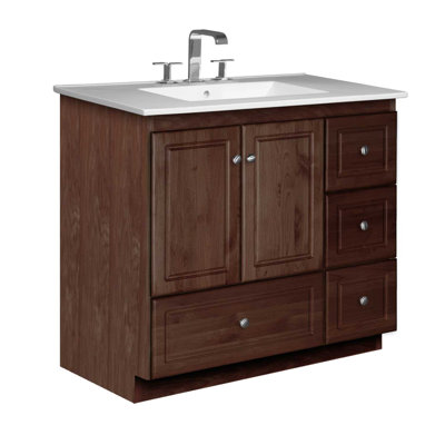 Strasser Woodenworks Simplicity 37" Bathroom Vanity