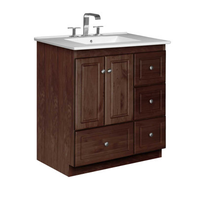 Strasser Woodenworks Simplicity 31" Bathroom Vanity