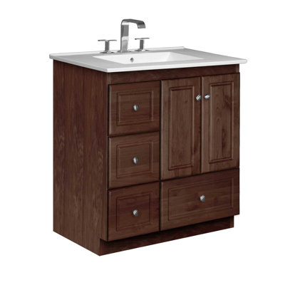 Strasser Woodenworks Simplicity 31" Bathroom Vanity