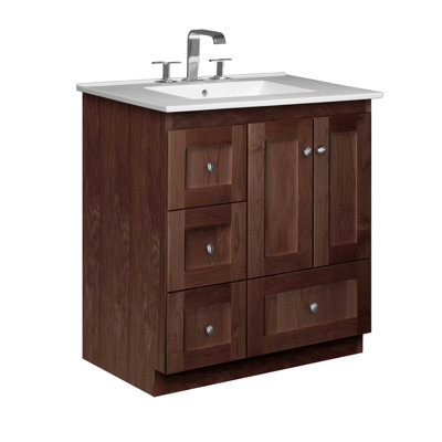 Strasser Woodenworks Simplicity 31" Bathroom Vanity