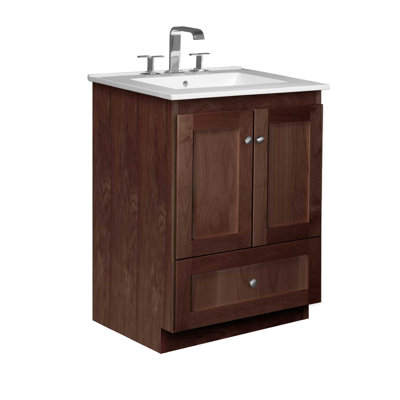 Strasser Woodenworks Simplicity 25" Bathroom Vanity