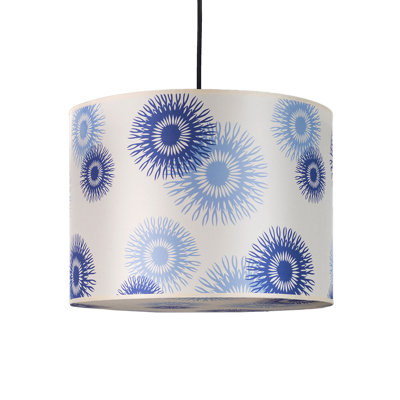 Lights Up! Meridian 2 Light Large Drum Pendant