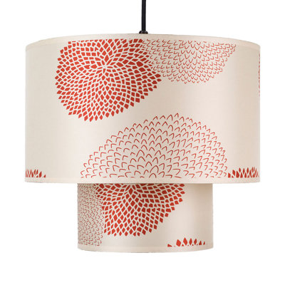Lights Up! Deco 1 Light Drum Pendant