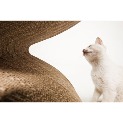 Kittypod Couchette Modern Recycled Paper Cat Perch