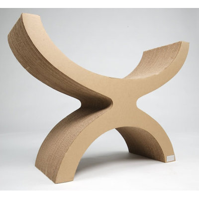 Kittypod Couchette Modern Recycled Paper Cat Perch