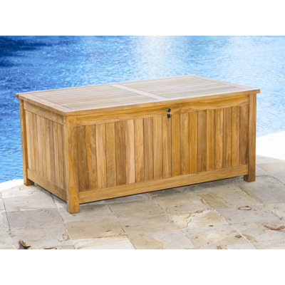 Three Birds Casual Le Spa Cushion and Teak Storage Box