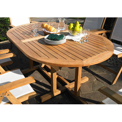 Three Birds Casual Camden Oval Extension Dining Table