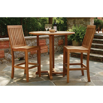 Three Birds Casual Oxford 36" Round Bar Table