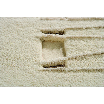 Hokku Designs Tangle White Rug