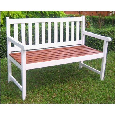 International Caravan Acacia Patio Wood Garden Bench