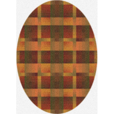 Milliken Modern Times Aura Fall Orange Rug