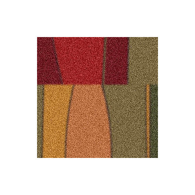 Milliken Modern Times Sinclair Tapestry Red Rug