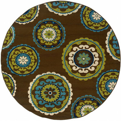 Oriental Weavers Sphinx Caspian Brown/Green Rug