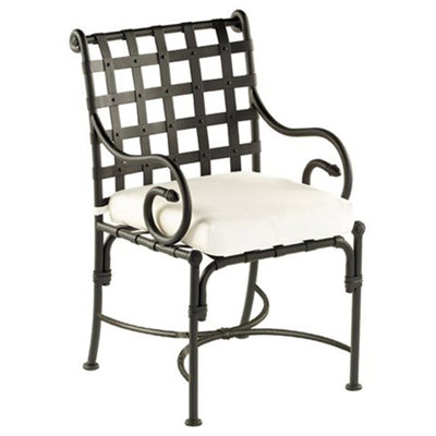 Sifas USA Kross Dining Arm Chair with Cushion