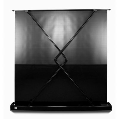 Elite Screens Kestrel Portable Electric MaxWhite FG 92" Projection Screen in Black Case