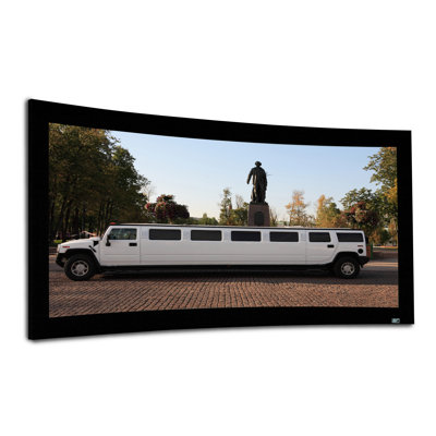Elite Screens Lunette Fixed Frame Curve CineWhite 110" 16:9 AR Projection Screen
