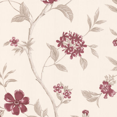 Graham & Brown Emily Wallpaper by Fired Earth