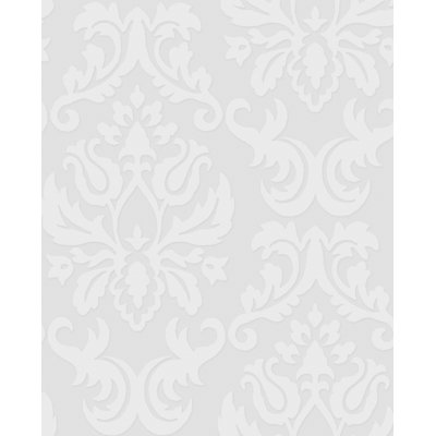 Damask Wallpaper on Graham   Brown Paintable Damask Wallpaper In White Part Of The