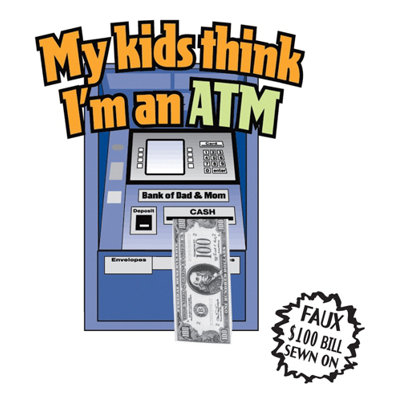 Attitude Aprons by L.A. Imprints ATM Dad and Mom Apron
