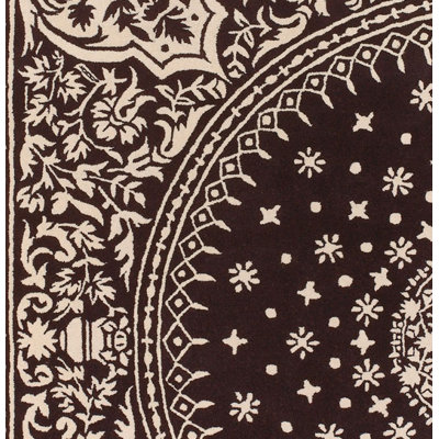 Thomas Paul Tufted Pile Chocolate/Cream Souk Rug
